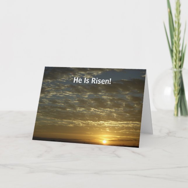 Cartão De Festividades Christian Inmate Card com mensagem Gospel dentro (Frente)