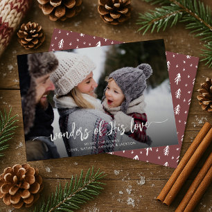 Cartão De Festividades Christian Wonders do seu Amor Natal