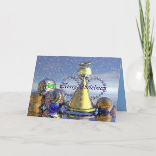 Cartão De Festividades Christmas angel card