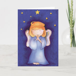 Cartão De Festividades Christmas Angel fine art card