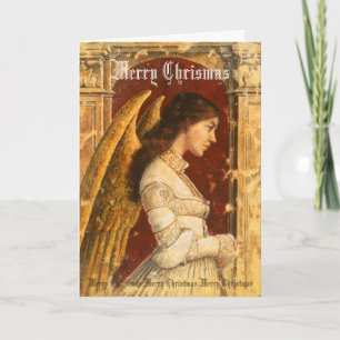 Cartão De Festividades Christmas Angel Greetings Card