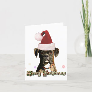 Cartão De Festividades Christmas boxer notecard