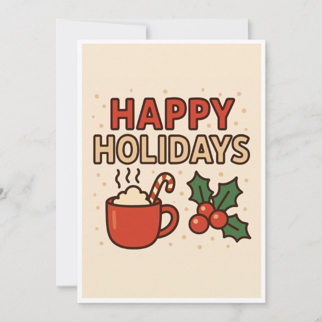 Cartão De Festividades Christmas card (Frente)