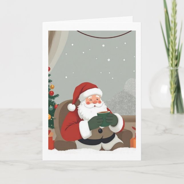 Cartão De Festividades Christmas card (Frente)