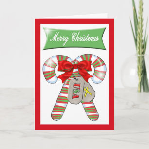 Cartão De Festividades Christmas Card for Deployed US Military