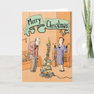 Cartão De Festividades Christmas Card Guitar decoration