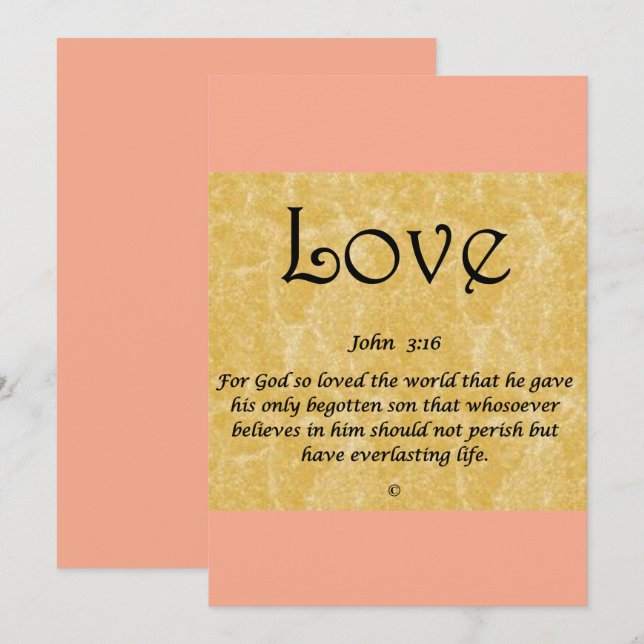 Cartão De Festividades christmas card ---love (Frente/Verso)