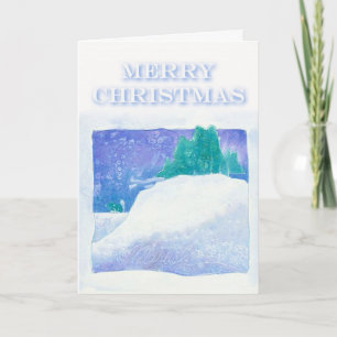 Cartão De Festividades Christmas Card Marvel by Susan M. Edgerton