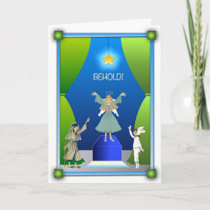 Cartão De Festividades Christmas Card: The Christmas Pageant