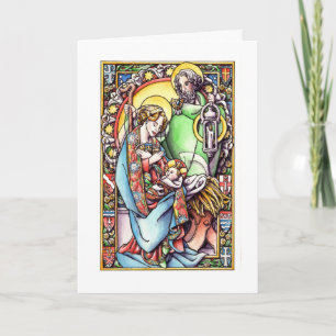 Cartão De Festividades Christmas Card: The Nativity