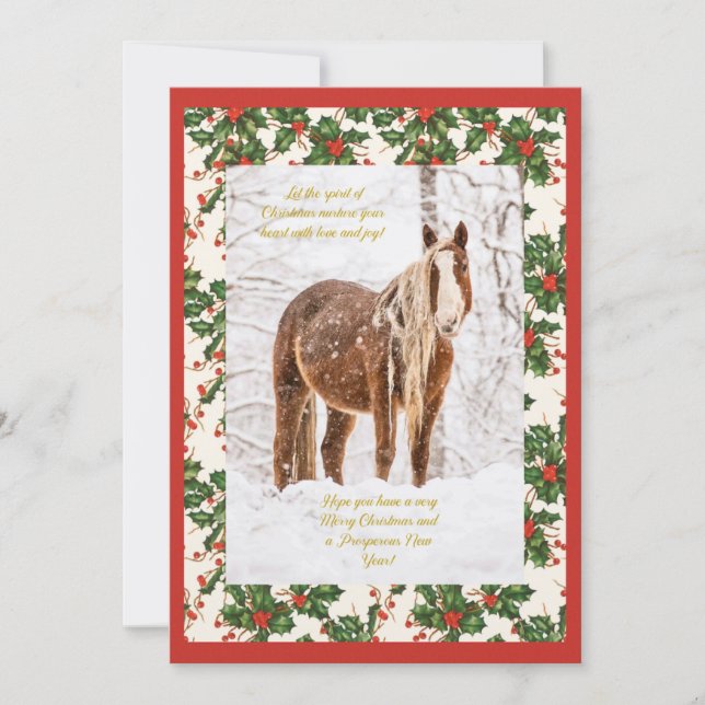 Cartão De Festividades Christmas Cards (Frente)