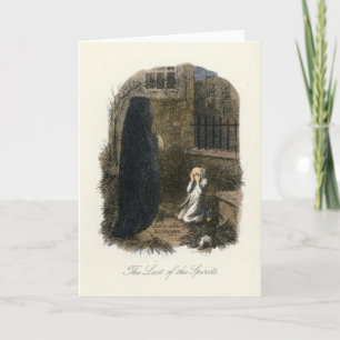 Cartão De Festividades Christmas Carol - Ghost of Christmas Yet to Come