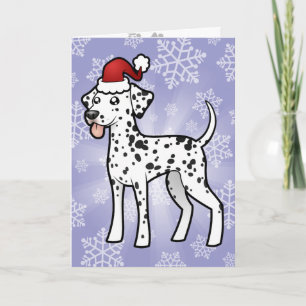 Cartão De Festividades Christmas Dalmatian