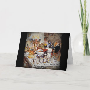 Cartão De Festividades Christmas Eve Julaftonen