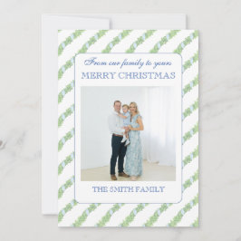 Cartão De Festividades Christmas Garland Grandmillenial Photo