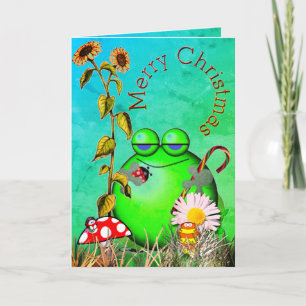 Cartão De Festividades Christmas greetings from little ones