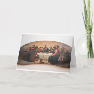 Cartão De Festividades Christmas holy orthodox icon Jesus Easter