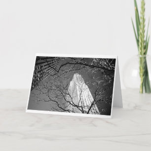 Cartão De Festividades Christmas in New York - Rockefeller Center