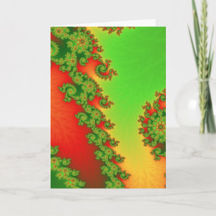 Cartão De Festividades Christmas Lines Greetings Card