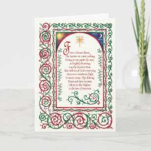 Cartão De Festividades Christmas ~ Lovely Eastern Star Greeting Cards