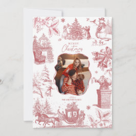 Cartão De Festividades Christmas Party Chinoiserie Photo
