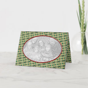 Cartão De Festividades Christmas Photo Frame