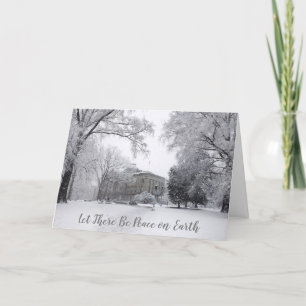 Cartão De Festividades Christmas Raleigh NC North Carolina State Capitol