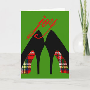 Cartão De Festividades Christmas Shoes Card