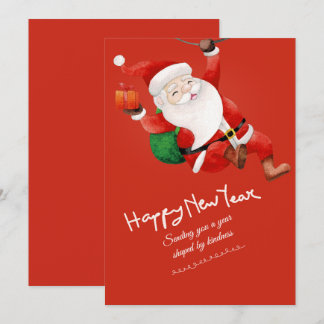 Cartão De Festividades Christmas Teacher Thank You Red Gift card Holder