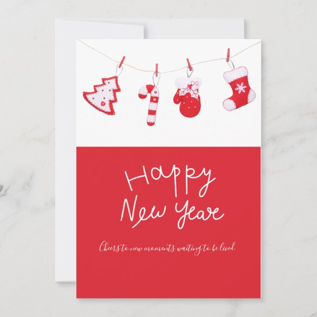 Cartão De Festividades Christmas Teacher Thank You Red Gift card Holder (Frente)