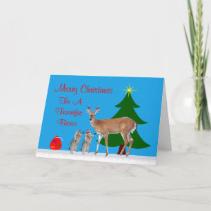 Cartão De Festividades Christmas To Boss Greeting Card