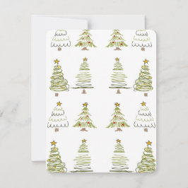 CARTÃO DE FESTIVIDADES CHRISTMAS TREE