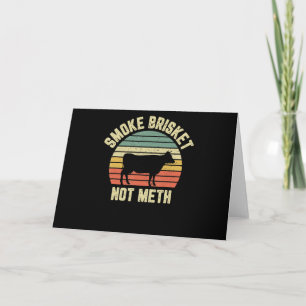 Cartão De Festividades Churrasco Engraçado Fumar Brisket Não Novelty Gr