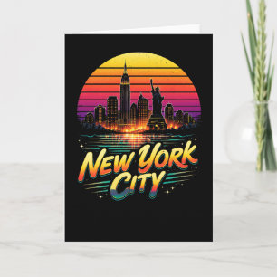 Cartão De Festividades Cidade de Nova York