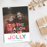 Citação de Música de Natal Colorida da Foto Person