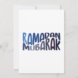 Cartão De Festividades Citação islâmica Ramadan Mubarak