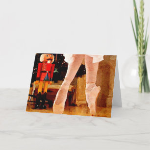 Cartão De Festividades Clara and the Nutcracker