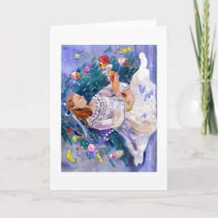 Cartão De Festividades Clara e o Nutcracker