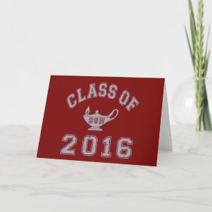 Cartão De Festividades Classe de 2016 BSN