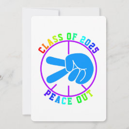 Cartão De Festividades Classe de Formando de Graduação de 2024 Parabéns L