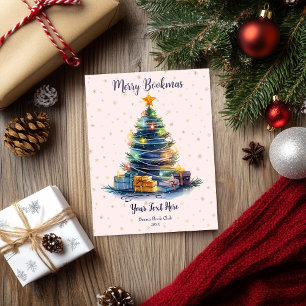 Cartão De Festividades Clube de Leitura Feliz Natal