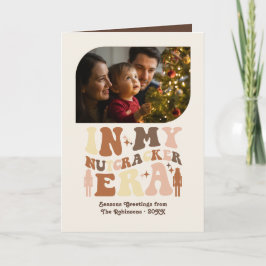 Cartão De Festividades Cocoa Truffle Fun Retro Christmas Photos