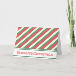 Cartão De Festividades Código QR de Negócio Personalizado Retroativo Nata