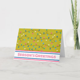 Cartão De Festividades Código QR de Negócio Personalizado Retroativo Nata