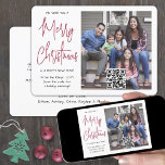 Cartão De Festividades Código QR Desejamos a você um Feliz Natal 1 Foto V<br><div class="desc">Este ano comemora as maravilhas alegres da tecnologia moderna com um divertido cartão interativo de fotos de código QR. Compartilhe uma das suas fotografias favoritas, bem como uma mensagem de vídeo, música, álbum de fotografias ou outro Web site online. Todo o texto desta modelo é simples de personalizar para incluir...</div>