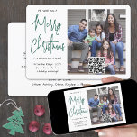 Cartão De Festividades Código QR Desejamos a você um Feliz Natal Foto Ver<br><div class="desc">Este ano comemora as maravilhas alegres da tecnologia moderna com um divertido cartão interativo de fotos de código QR. Compartilhe uma das suas fotografias favoritas, bem como uma mensagem de vídeo, música, álbum de fotografias ou outro Web site online. Todo o texto desta modelo é simples de personalizar para incluir...</div>