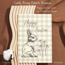 Coelhinhos Fofos Bonança - Feliz Páscoa.