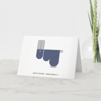 Cartão De Festividades Coelho de páscoa