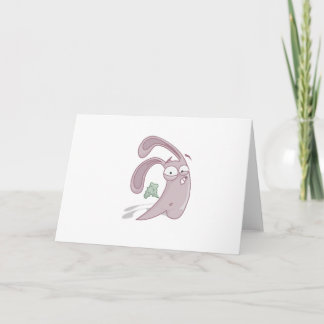 Cartão De Festividades Coelho Farting