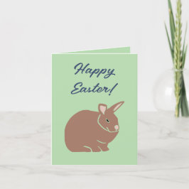 Cartão De Festividades Coelho felz pascoa